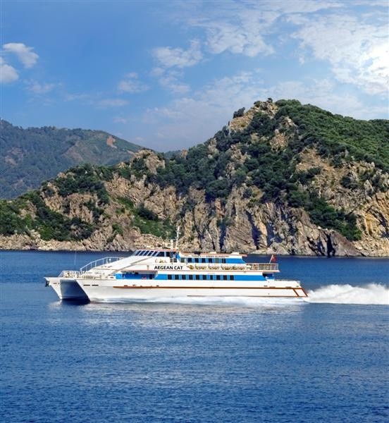 Bodrum&#039;dan Yunan Adaları&#039;na hızlı deniz otobüsü